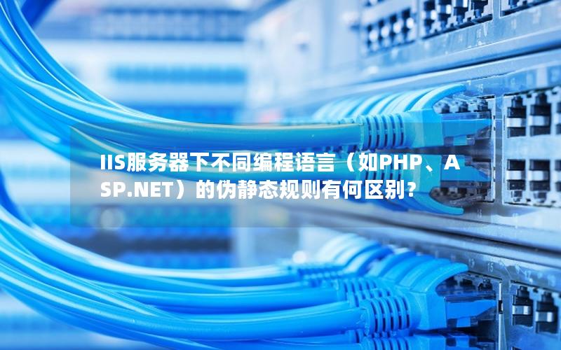 IIS服务器下不同编程语言（如PHP、ASP.NET）的伪静态规则有何区别？