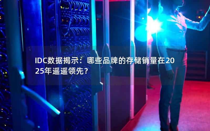 IDC数据揭示：哪些品牌的存储销量在2025年遥遥领先？