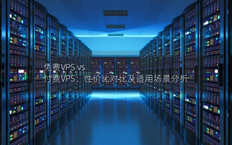 免费VPS vs 付费VPS：性价比对比及适用场景分析