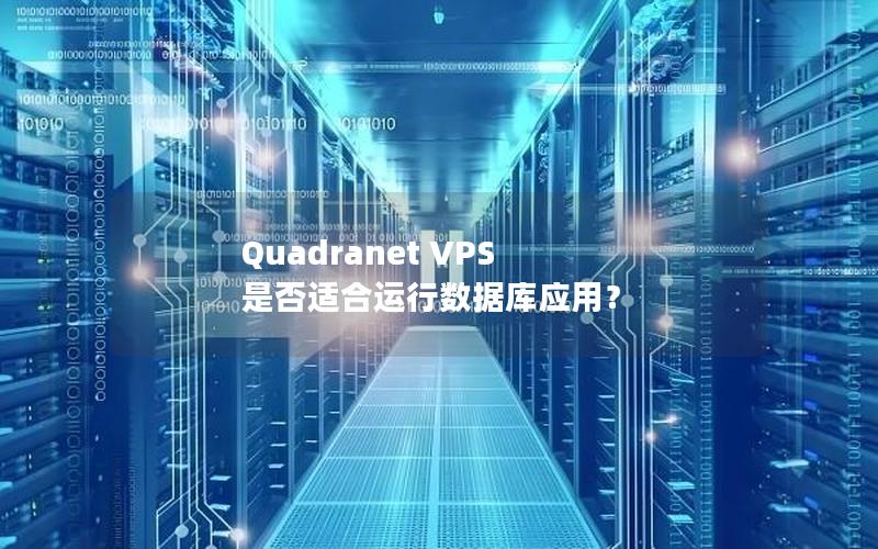 Quadranet VPS 是否适合运行数据库应用？