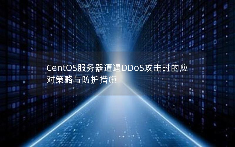 CentOS服务器遭遇DDoS攻击时的应对策略与防护措施