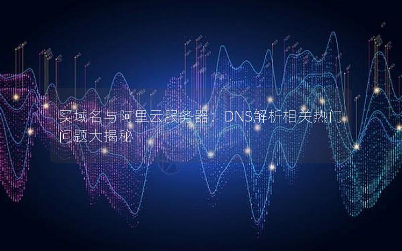 买域名与阿里云服务器：DNS解析相关热门问题大揭秘