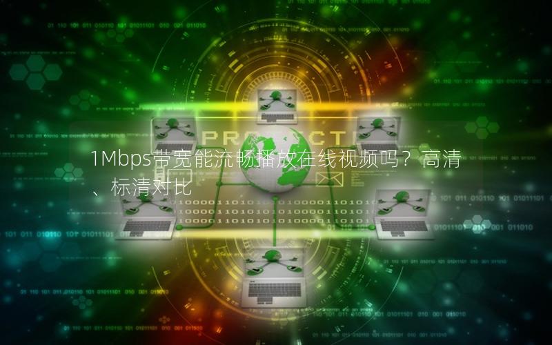 1Mbps带宽能流畅播放在线视频吗？高清、标清对比