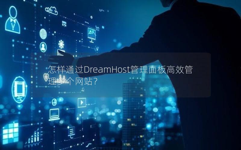 怎样通过DreamHost管理面板高效管理多个网站？