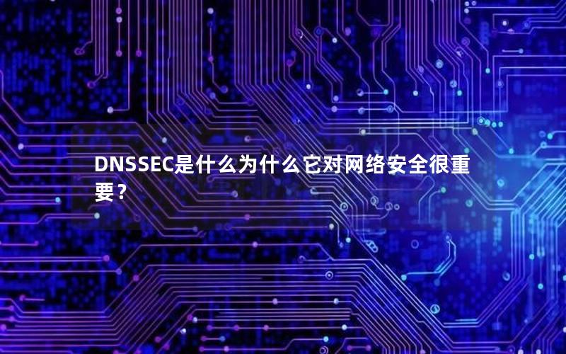 DNSSEC是什么为什么它对网络安全很重要？