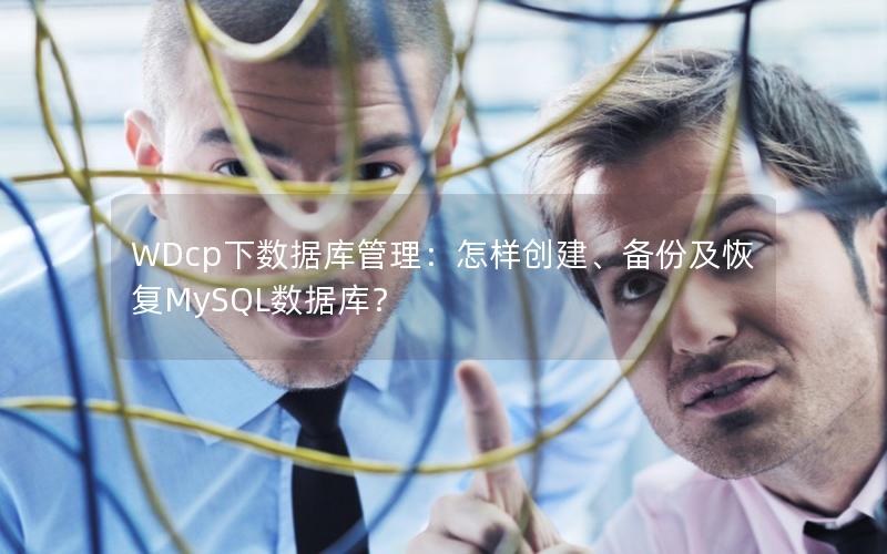 WDcp下数据库管理：怎样创建、备份及恢复MySQL数据库？