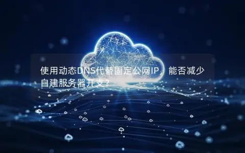 使用动态DNS代替固定公网IP，能否减少自建服务器开支？