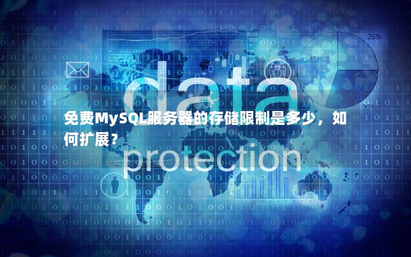 免费MySQL服务器的存储限制是多少，如何扩展？