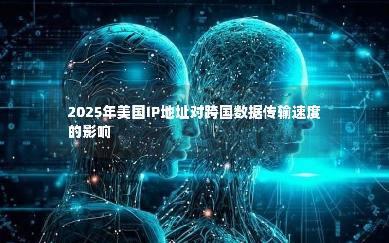 2025年美国IP地址对跨国数据传输速度的影响