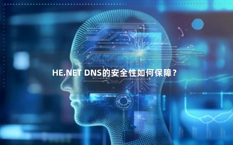 HE.NET DNS的安全性如何保障？