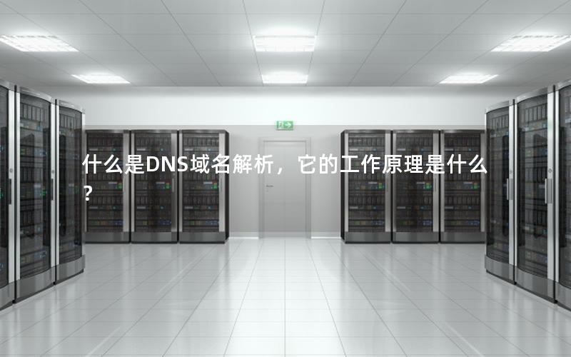 什么是DNS域名解析，它的工作原理是什么？