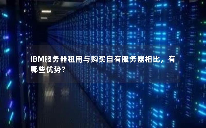 IBM服务器租用与购买自有服务器相比，有哪些优势？