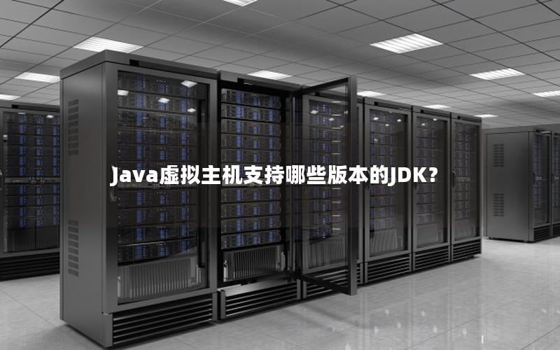 Java虚拟主机支持哪些版本的JDK？