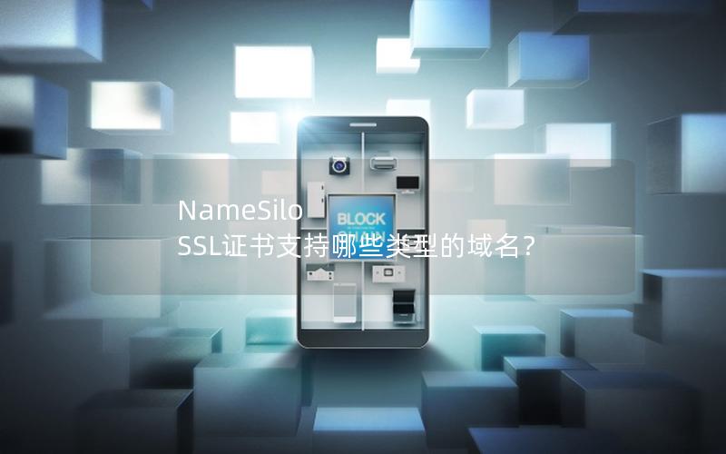 NameSilo SSL证书支持哪些类型的域名？