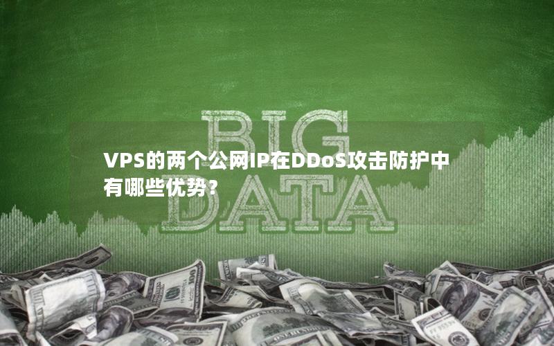 VPS的两个公网IP在DDoS攻击防护中有哪些优势？