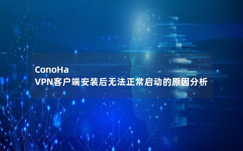 ConoHa VPN客户端安装后无法正常启动的原因分析