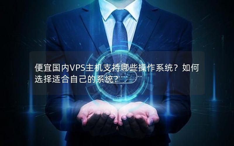 便宜国内VPS主机支持哪些操作系统？如何选择适合自己的系统？