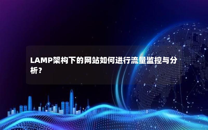 LAMP架构下的网站如何进行流量监控与分析？