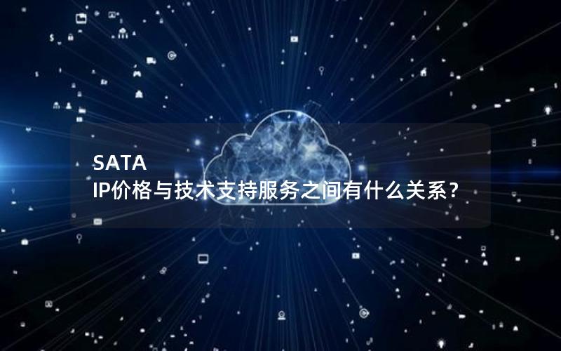 SATA IP价格与技术支持服务之间有什么关系？