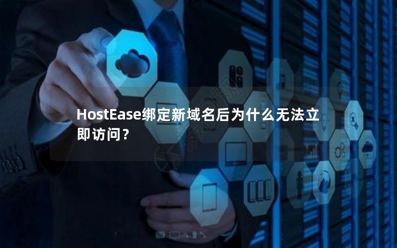 HostEase绑定新域名后为什么无法立即访问？