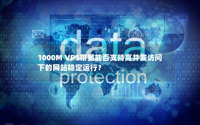 1000M VPS带宽能否支持高并发访问下的网站稳定运行？