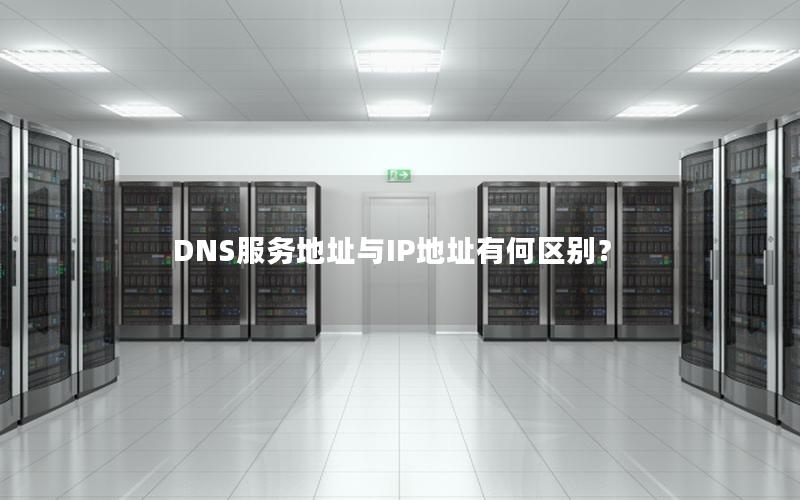 DNS服务地址与IP地址有何区别？