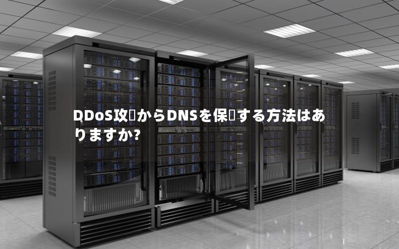 DDoS攻撃からDNSを保護する方法はありますか？