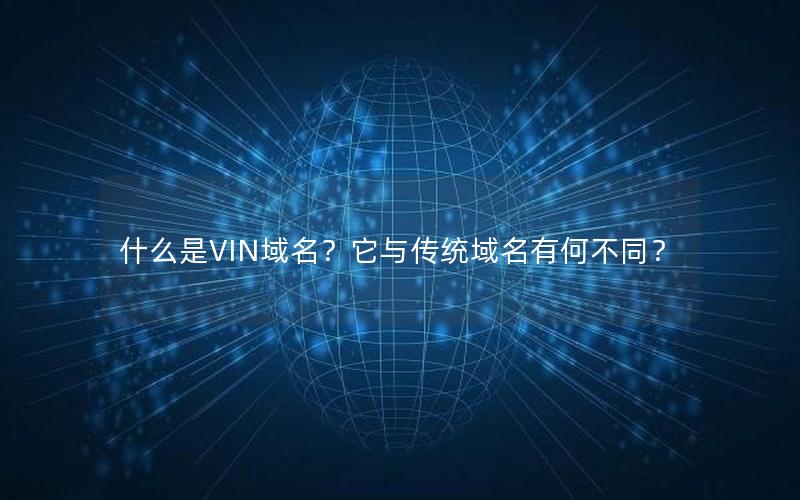 什么是VIN域名？它与传统域名有何不同？