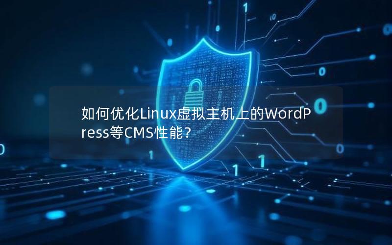 如何优化Linux虚拟主机上的WordPress等CMS性能？