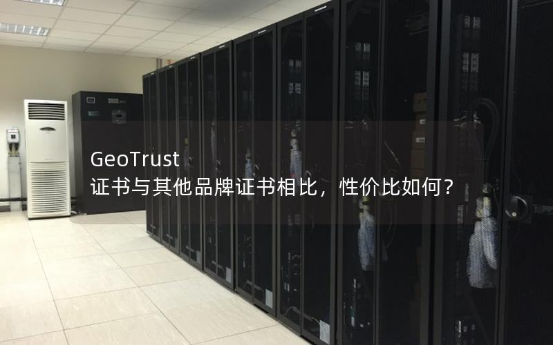 GeoTrust 证书与其他品牌证书相比，性价比如何？