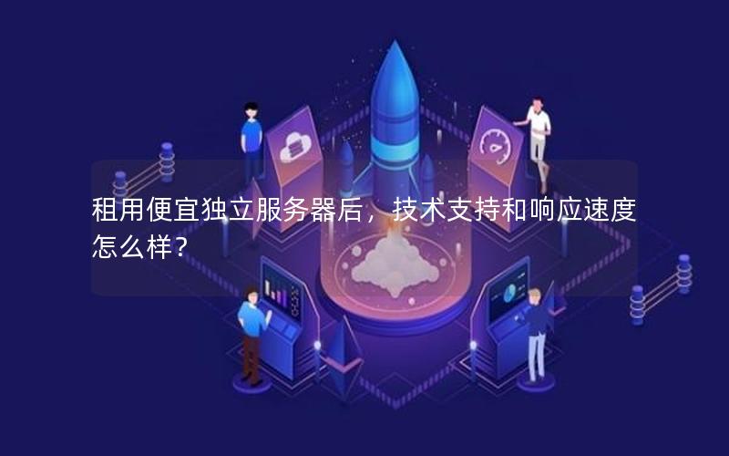 租用便宜独立服务器后，技术支持和响应速度怎么样？