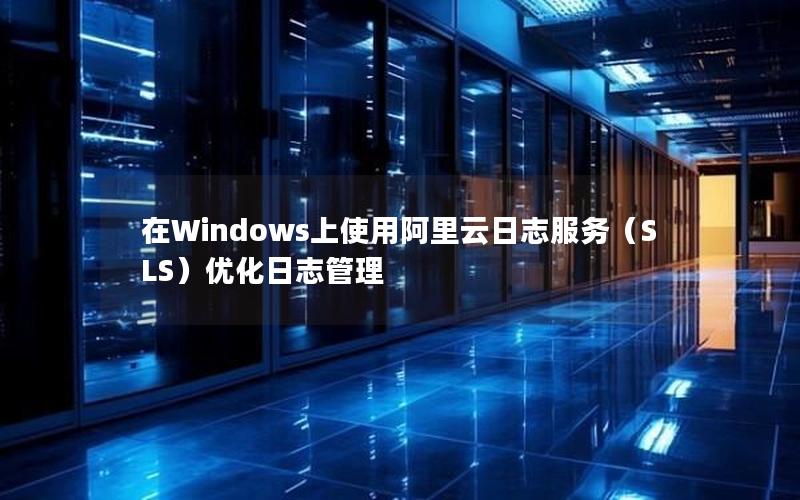 在Windows上使用阿里云日志服务（SLS）优化日志管理