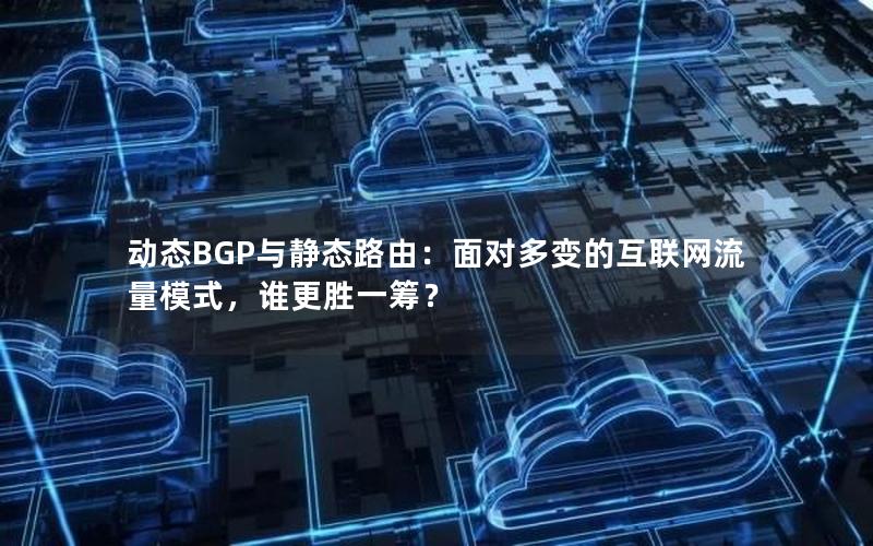 动态BGP与静态路由：面对多变的互联网流量模式，谁更胜一筹？