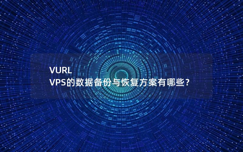 VURL VPS的数据备份与恢复方案有哪些？