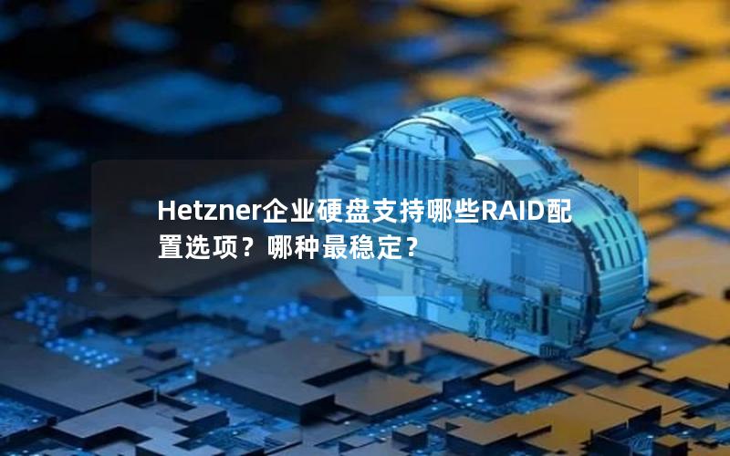 Hetzner企业硬盘支持哪些RAID配置选项？哪种最稳定？