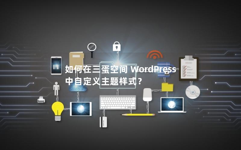 如何在三蛋空间 WordPress 中自定义主题样式？