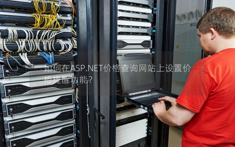 如何在ASP.NET价格查询网站上设置价格提醒功能？