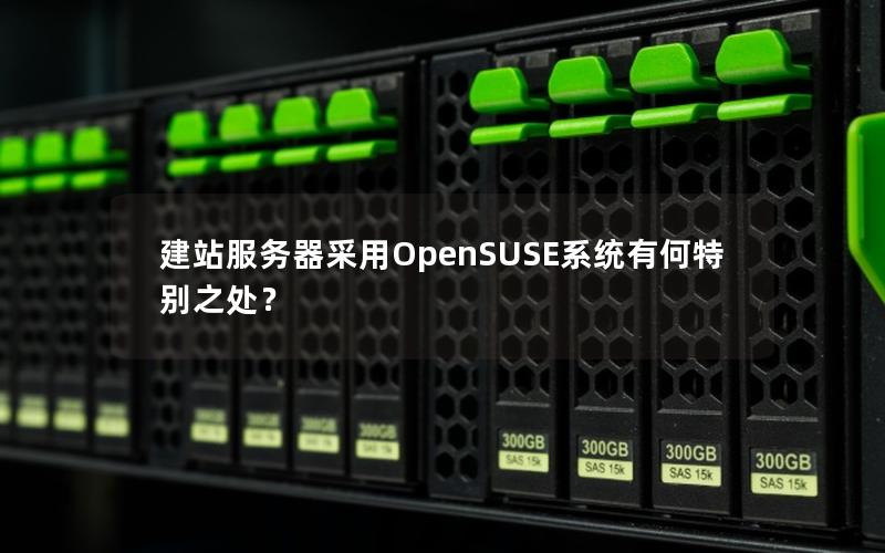 建站服务器采用OpenSUSE系统有何特别之处？