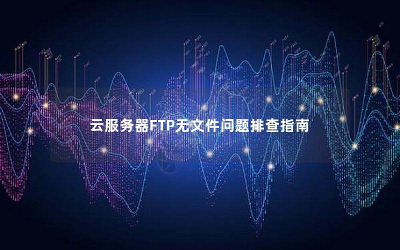 云服务器FTP无文件问题排查指南