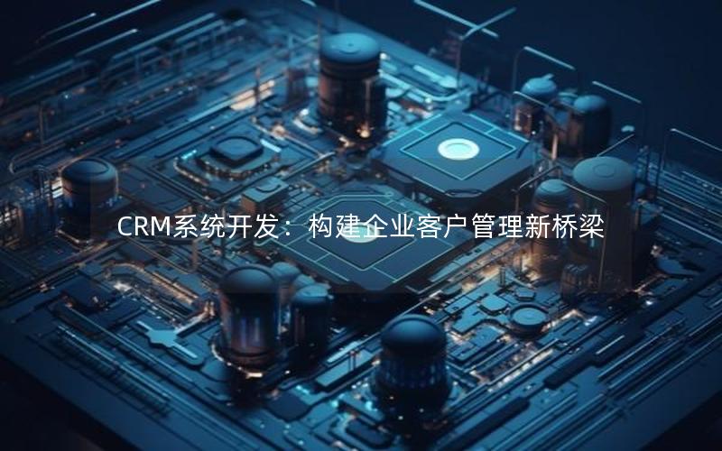 CRM系统开发：构建企业客户管理新桥梁