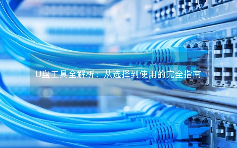 U盘工具全解析：从选择到使用的完全指南