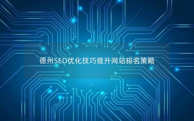 德州SEO优化技巧提升网站排名策略