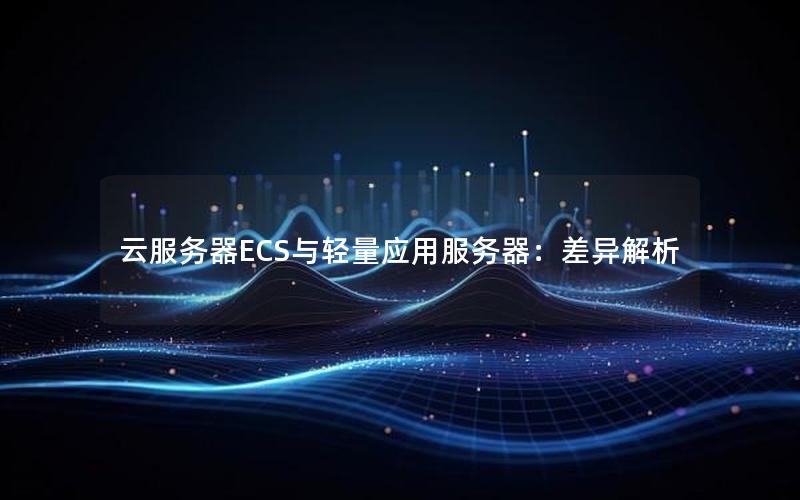 云服务器ECS与轻量应用服务器：差异解析