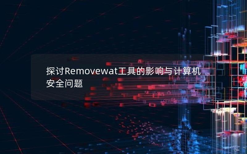 探讨Removewat工具的影响与计算机安全问题