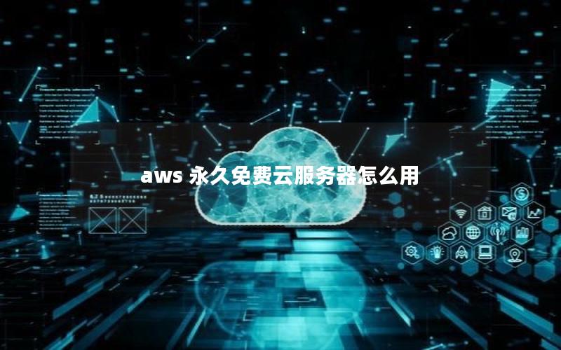 aws 永久免费云服务器怎么用