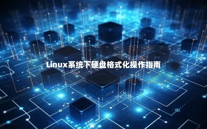 Linux系统下硬盘格式化操作指南