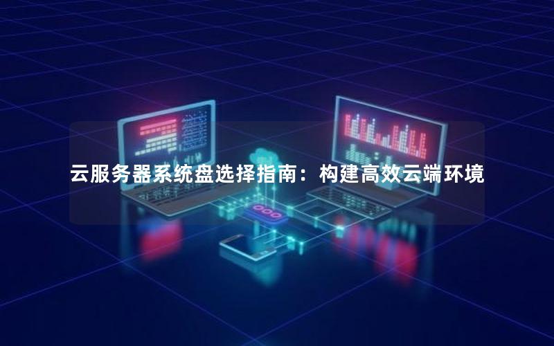 云服务器系统盘选择指南：构建高效云端环境