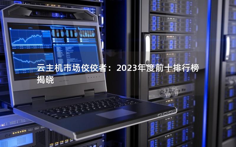 云主机市场佼佼者：2023年度前十排行榜揭晓