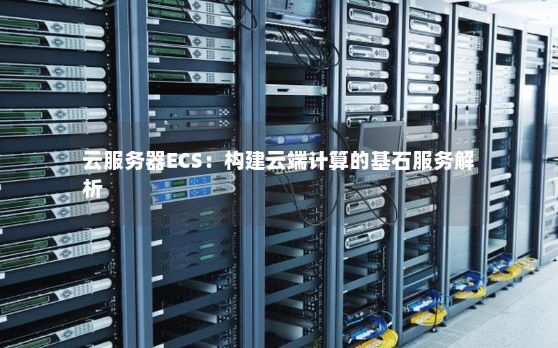 云服务器ECS：构建云端计算的基石服务解析