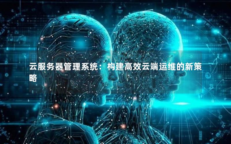 云服务器管理系统：构建高效云端运维的新策略